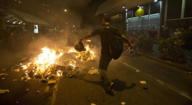 Brazylia: zamieszki i gwałtowne starcia z policją po podwyżce cen biletów