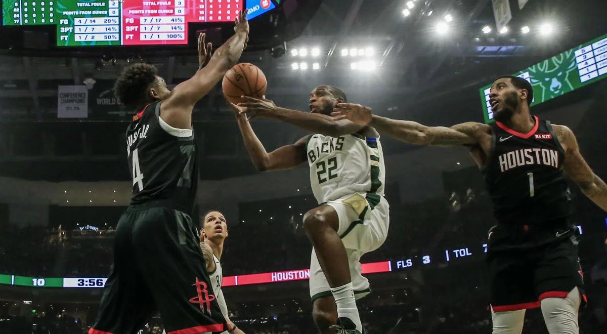NBA: Milwaukee Bucks pokonali Houston Rockets we wtorkowym hicie