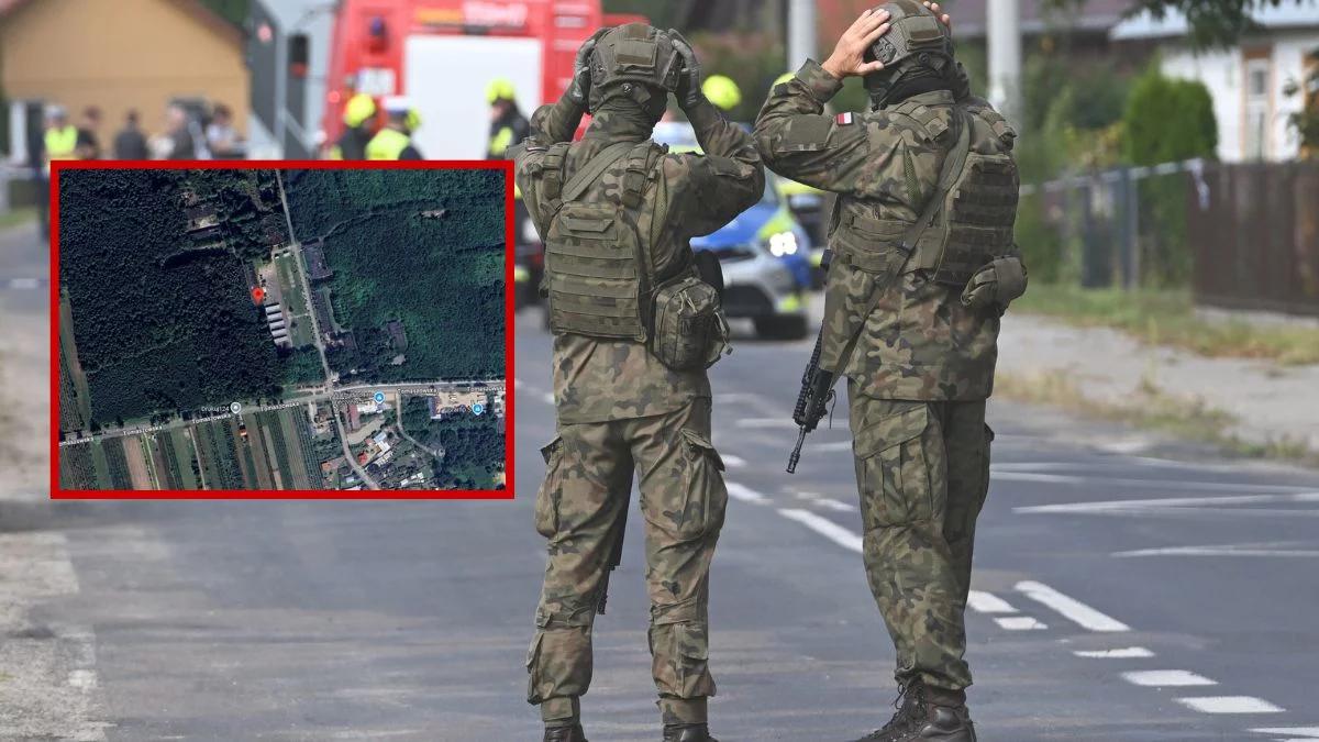Dron spadł na teren bazy wojskowej niedaleko Warszawy. Nowe informacje