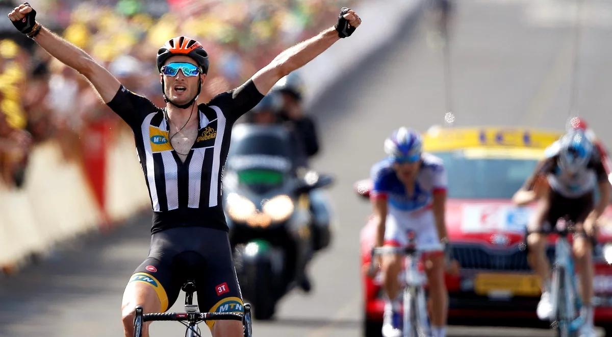 Tour de France: Cummings wygrał etap, nieskuteczna ucieczka Gołasia