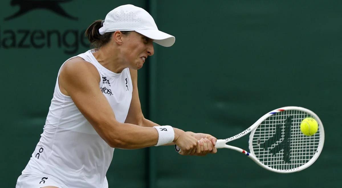 Świątek - McNally: Kiedy mecz Polki? O której godzinie gra na Wimbledonie?