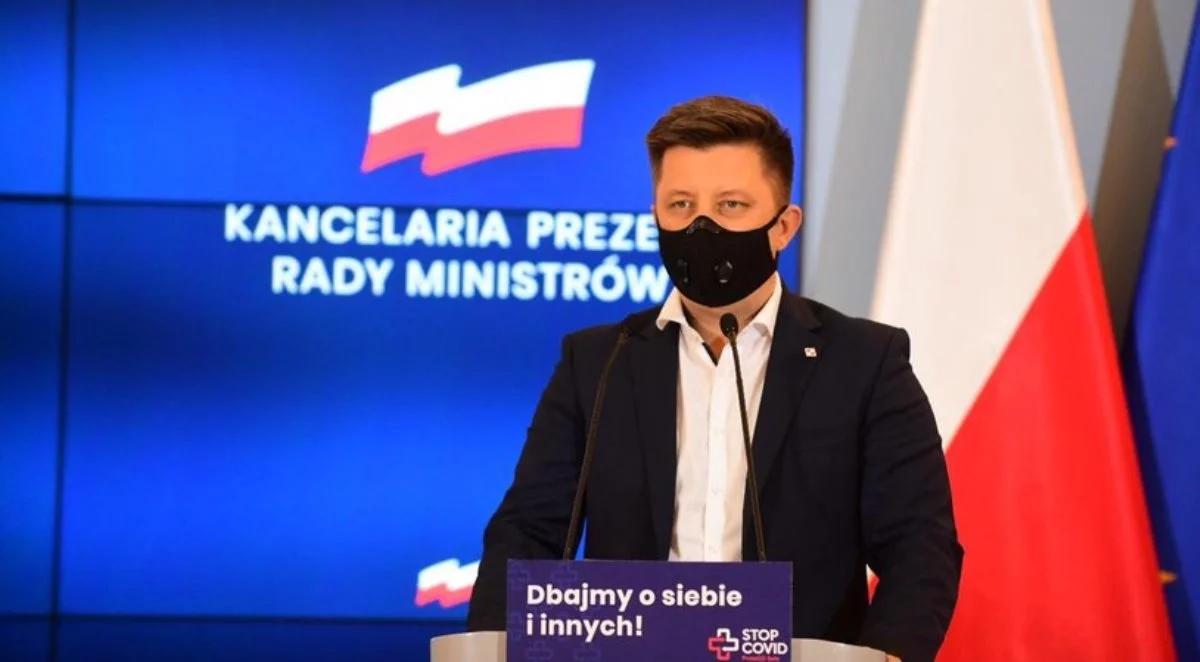 "Staramy się uniknąć lockdownu". Szef KPRM o strategii walki z koronawirusem