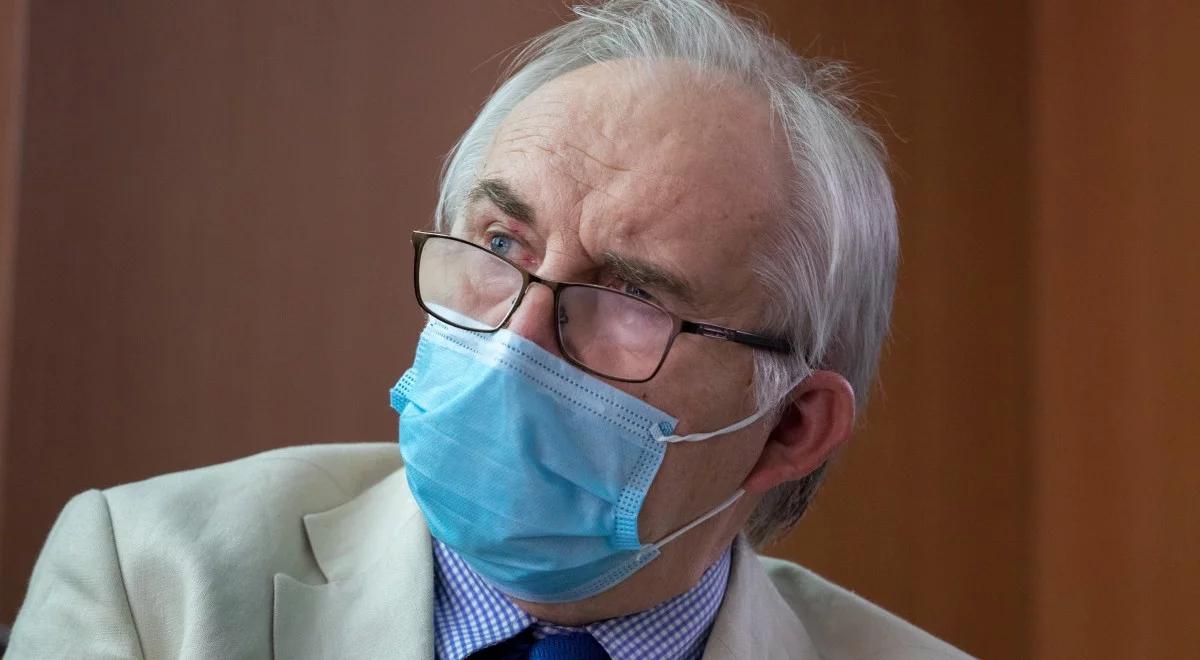 "Stanowcze działania są właściwe". Prof. Zembala o obostrzeniach związanych z epidemią