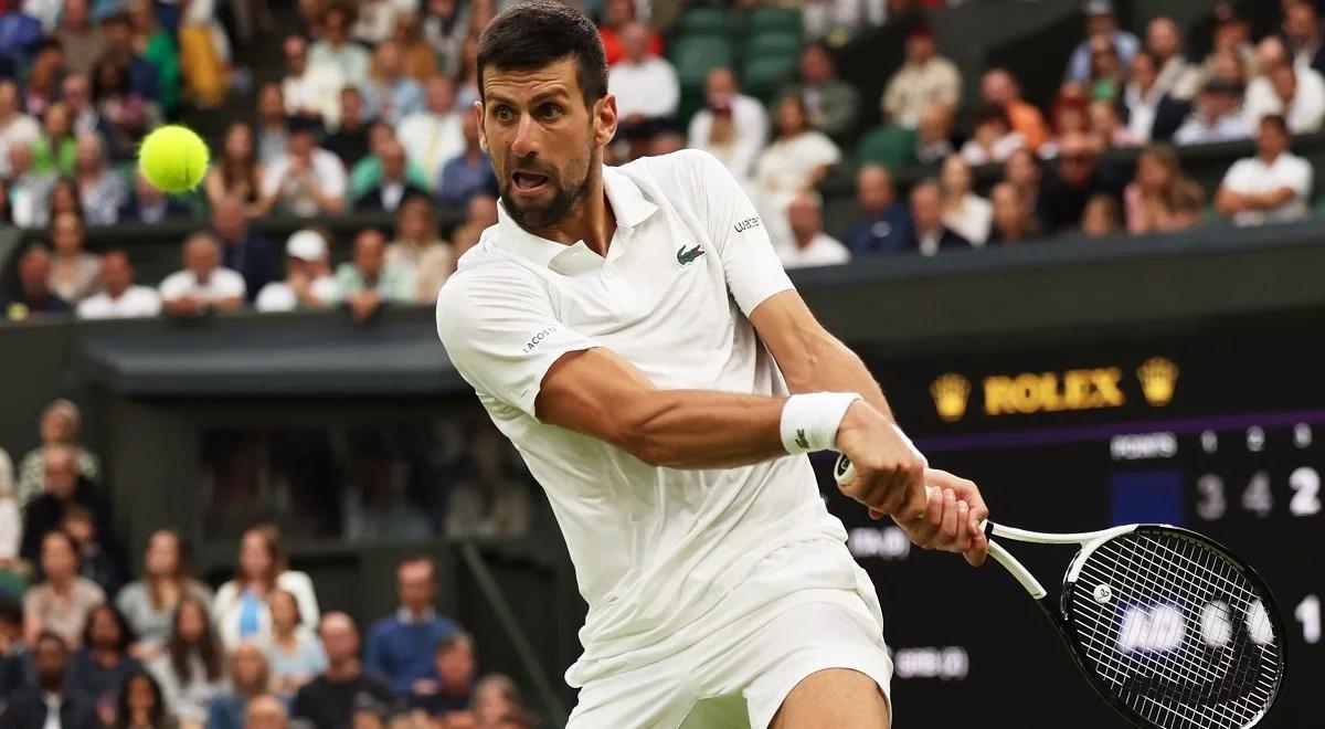 Wimbledon 2023: Novak Djoković w finale po raz piąty z rzędu. Jannik Sinner nie znalazł sposobu na Serba