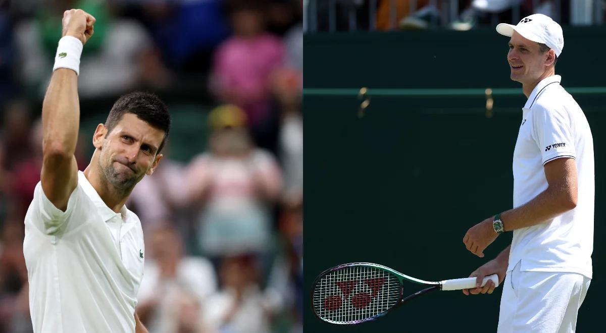 Wimbledon 2023: Novak Djoković - Hubert Hurkacz. Polak chce ograć mistrza - kiedy mecz?