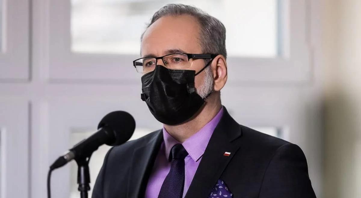 Minister zdrowia: sobota jest kolejnym dniem ponad 10-proc. spadku zakażeń