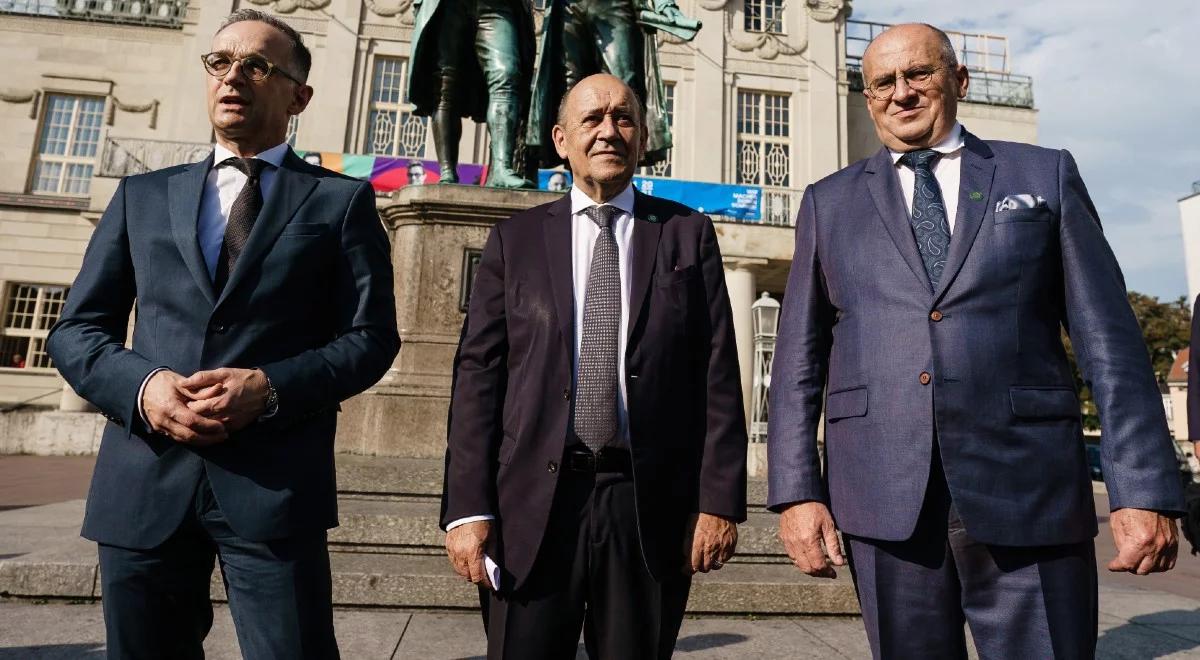 30-lecie istnienia Trójkąta Weimarskiego. Szef MSZ: to czas dużych perspektyw na dalszą współpracę