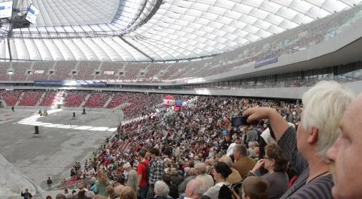 Tysiące ludzi zamkniętych na Narodowym