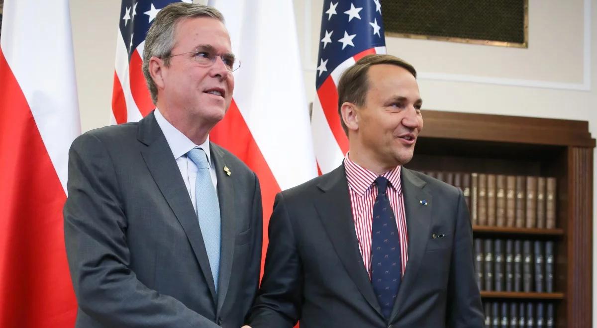Sikorski, Komorowski, Duda. Bush szuka sojuszników w Polsce