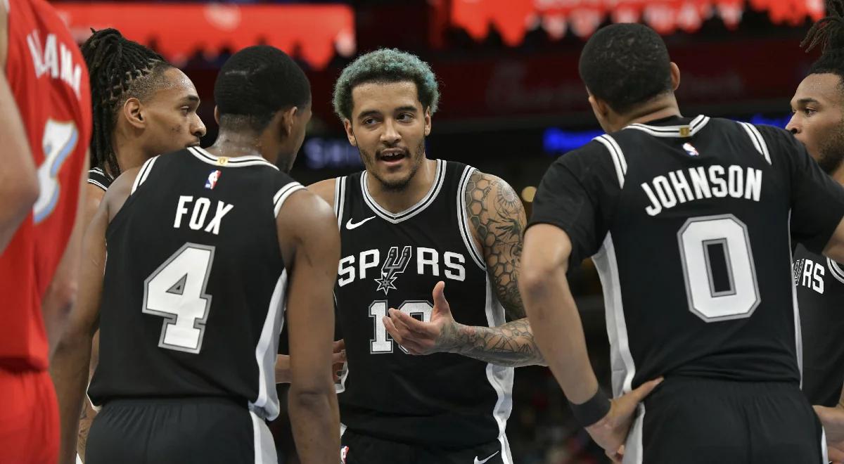 Jeremy Sochan z double-double. Zwycięstwo San Antonio Spurs