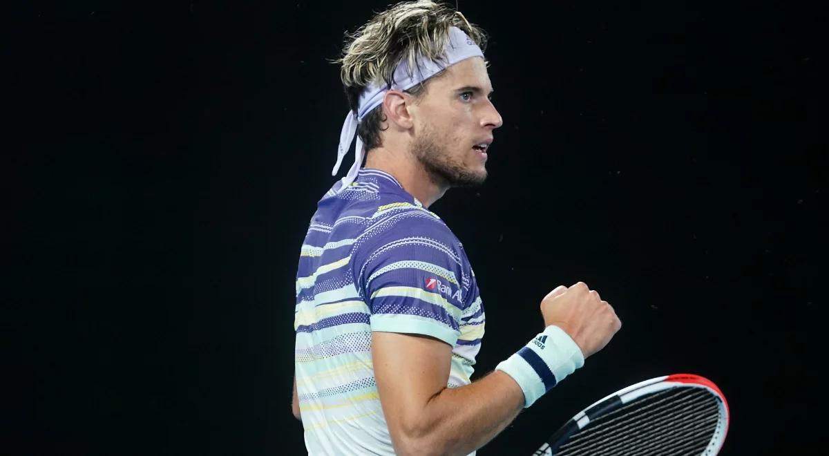 Australian Open: Dominic Thiem zagra z Djokoviciem. Alexander Zverev pokonany
