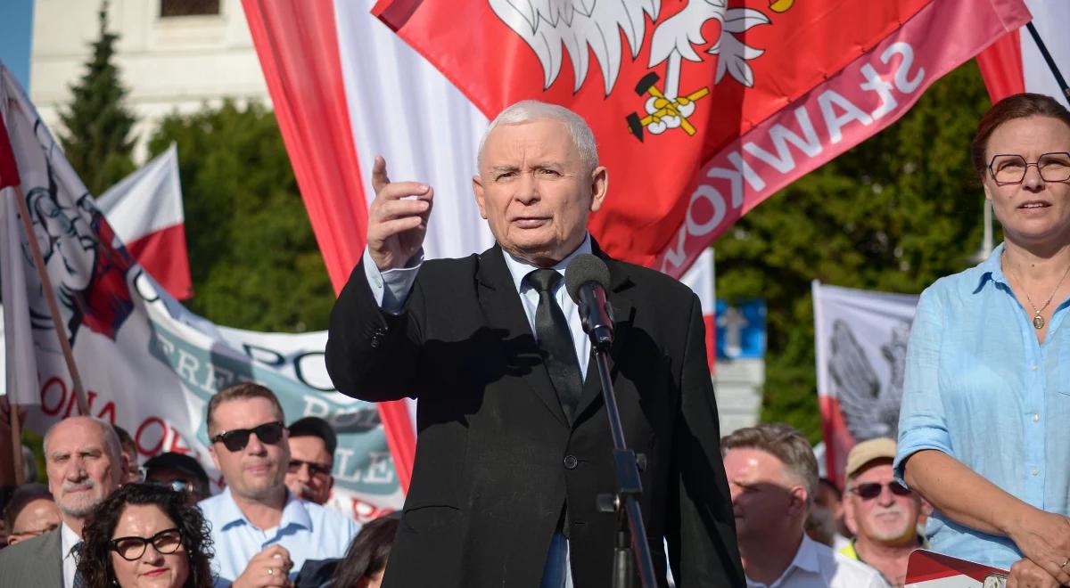 Kaczyński: Tusk został wysłany, by zlikwidować polskie państwo