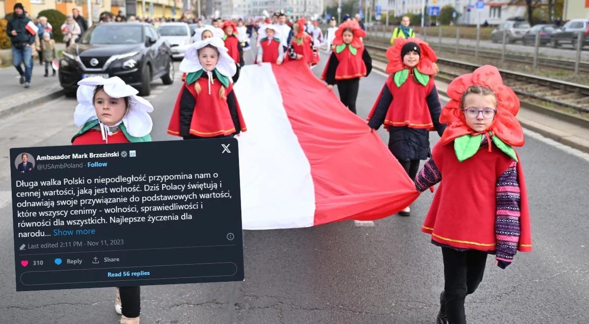 Święto Niepodległości. Ambasador USA: najlepsze życzenia dla narodu polskiego