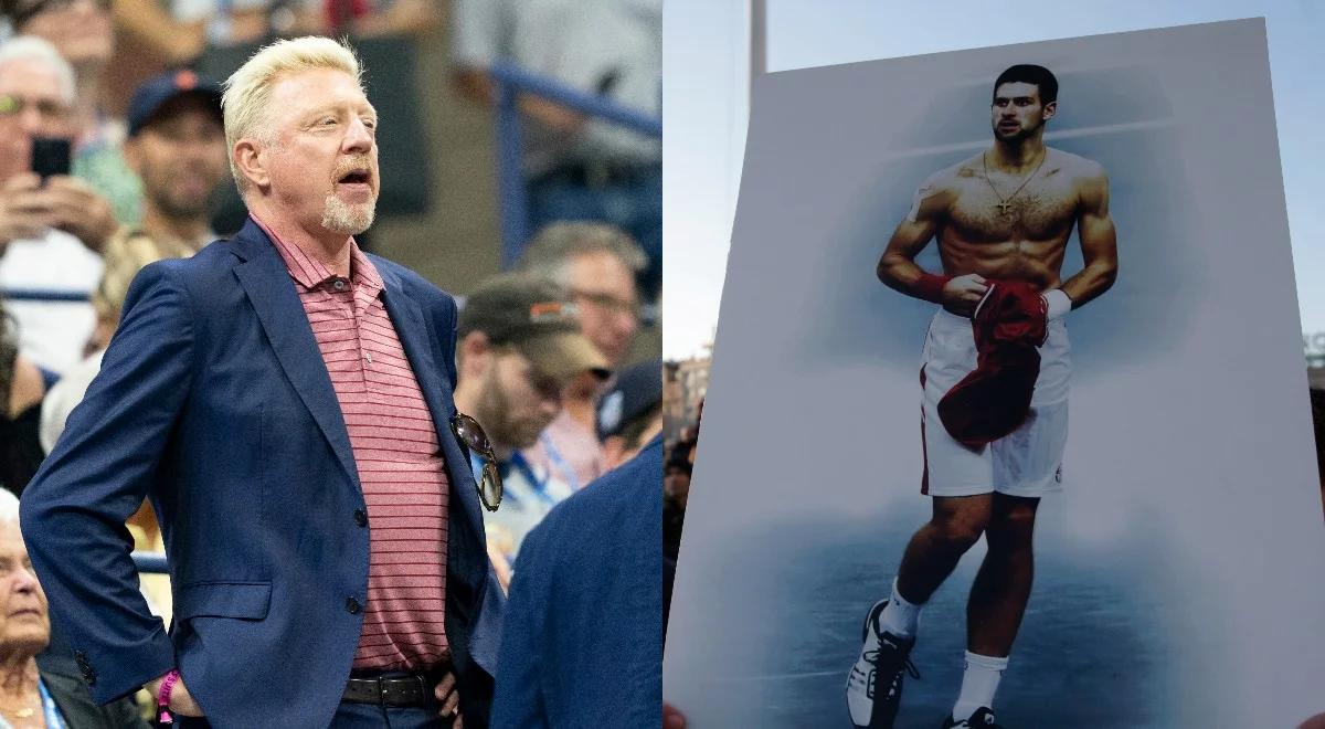 "Nie zasługuje na takie traktowanie". Boris Becker stanął w obronie Novaka Djokovicia