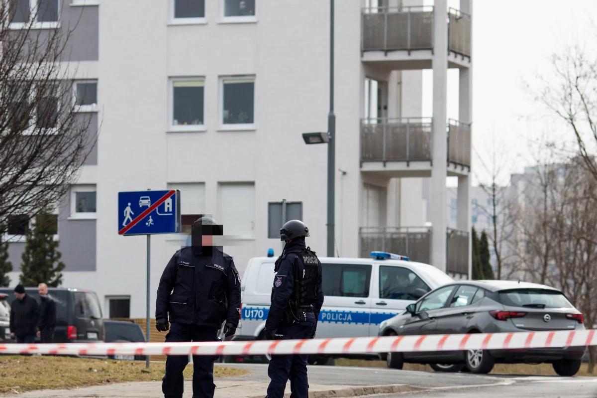 Długa lista zarzutów dla zatrzymanego w Poznaniu. Akcja policji przy Inflanckiej