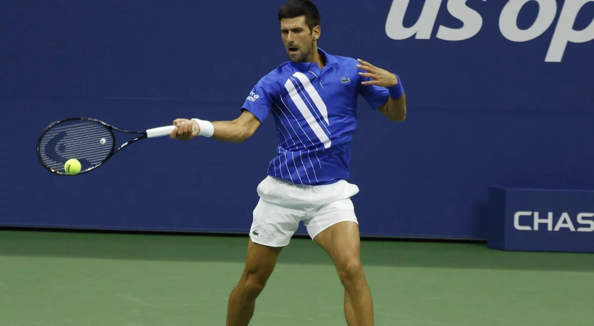US Open: jubileuszowa wygrana Novaka Djokovicia. Pewny awans Serba do 1/8 finału 