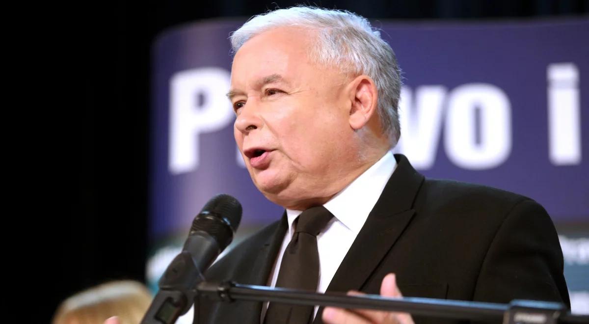 Jarosław Kaczyński: walczymy o większość w parlamencie