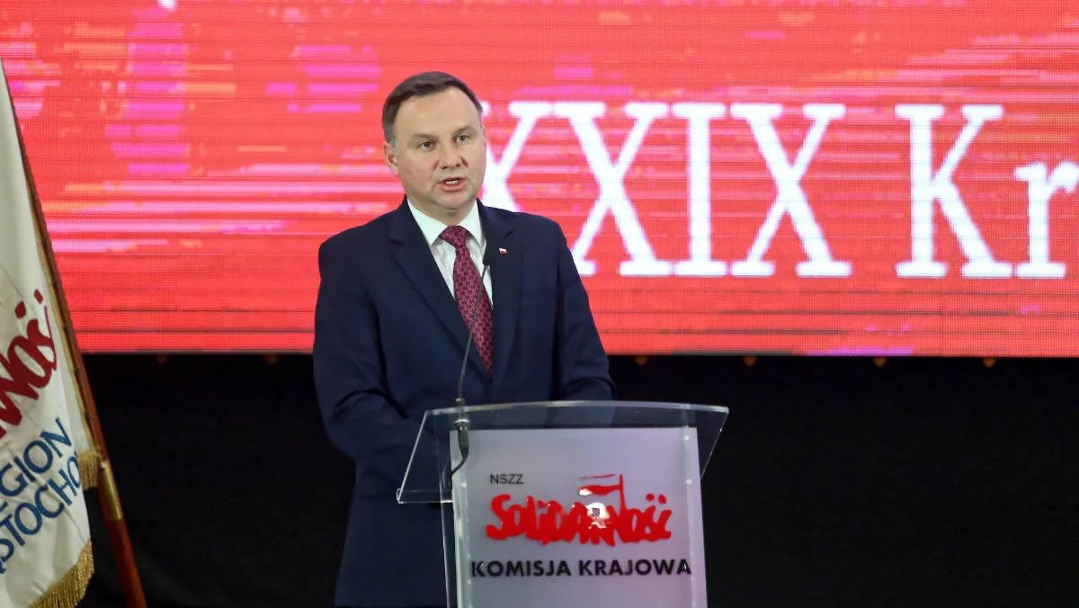 Prezydent: "Solidarność" doprowadziła do wolnej Polski