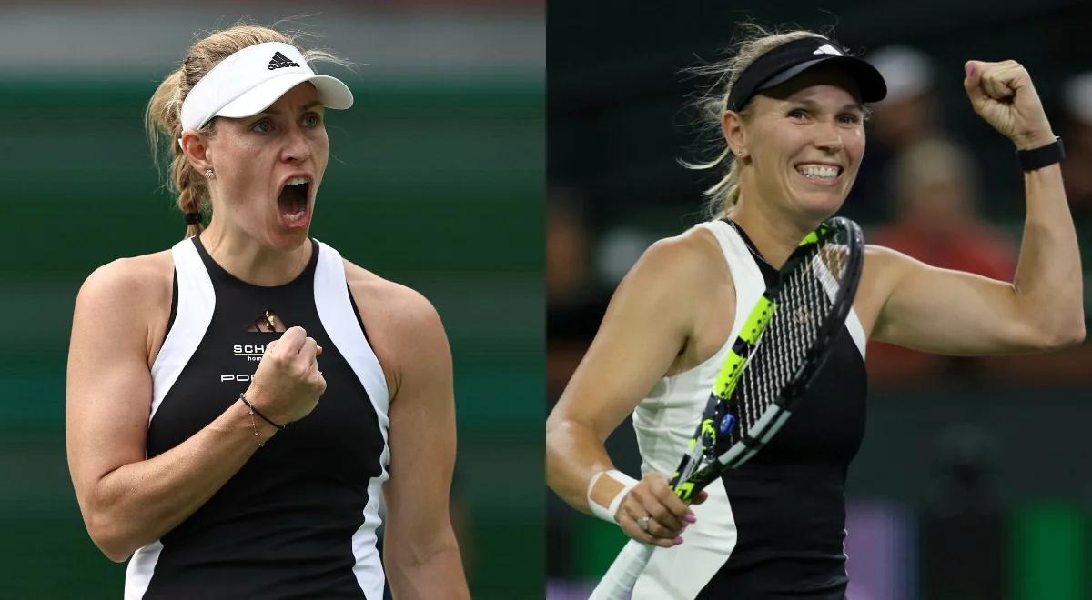 WTA Indian Wells. "Polski" mecz o ćwierćfinał. Angelique Kerber zaskoczyła i zagra z Caroline Wozniacki