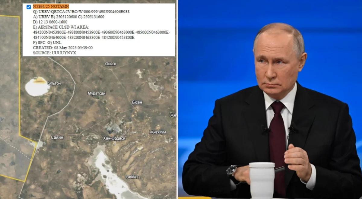 Znowu szantaż "wunderwaflem"? Putin zamknął niebo nad poligonem