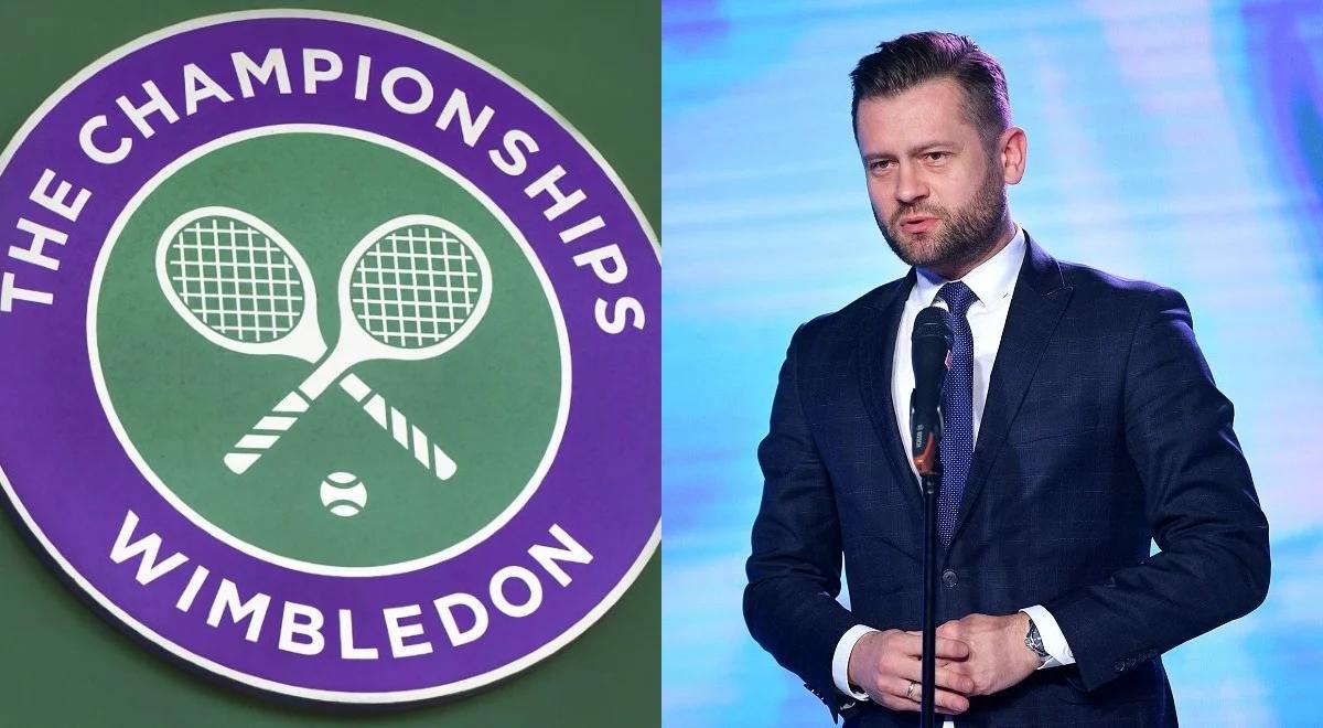 Wimbledon bez punktów rankingowych. Kamil Bortniczuk: będziemy na to reagować środkami dyplomatycznymi