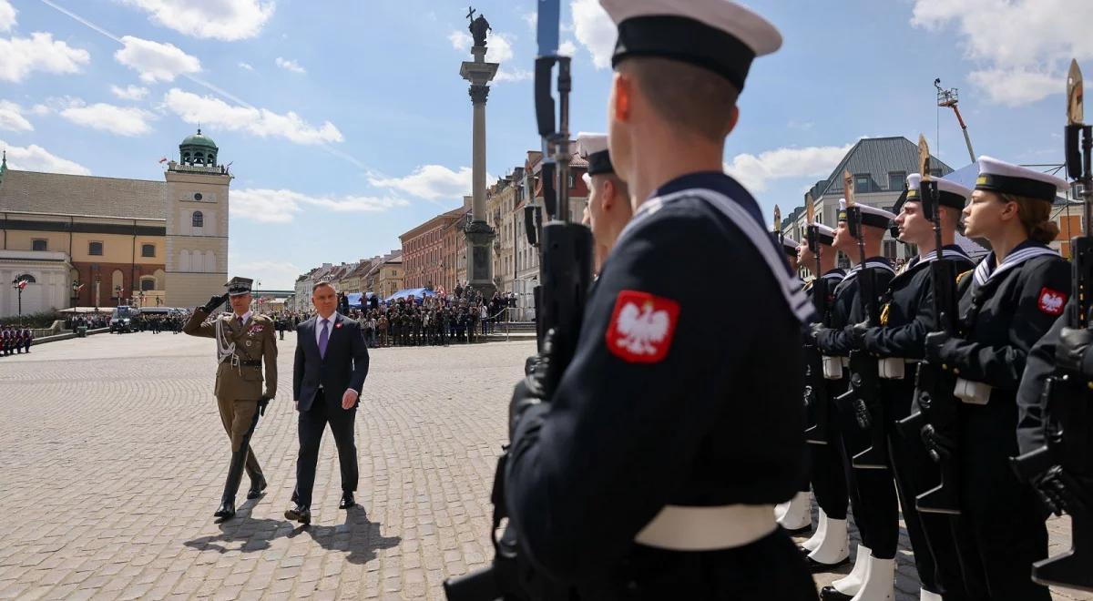 Narodowe Święto Trzeciego Maja. Centralne uroczystości w południe na Placu Zamkowym