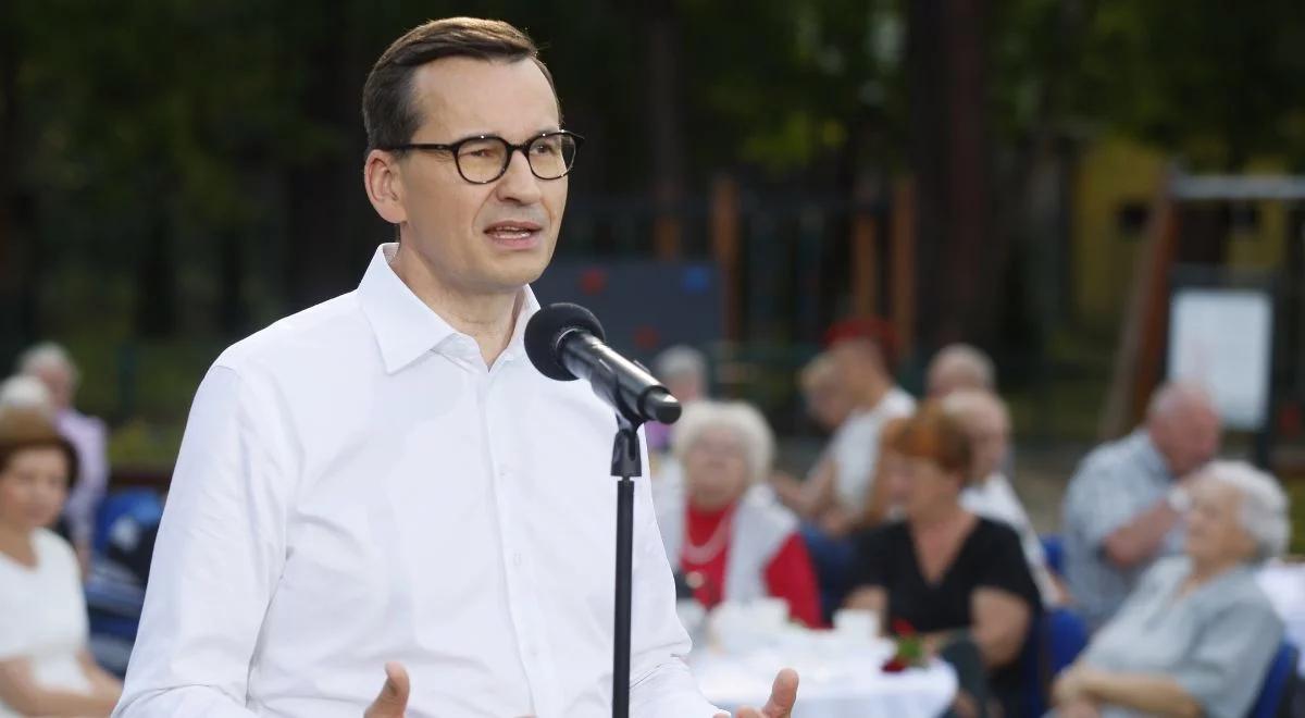 Plany rządu w kwestii polityki zagranicznej. Premier Morawiecki: chcemy ze wszystkimi państwami żyć w pokoju