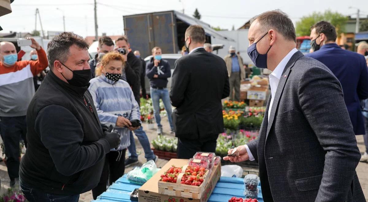 "Znakomicie radzi sobie podczas spotkań z wyborcami". Ekspert ds. wizerunku o Andrzeju Dudzie