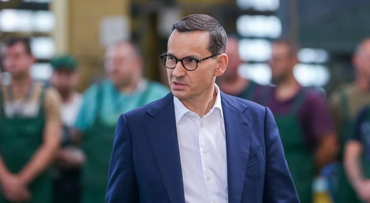 Premier Morawiecki przypomniał prywatyzację z czasów PO. "Wyprzedali majątek za 58 mld zł"