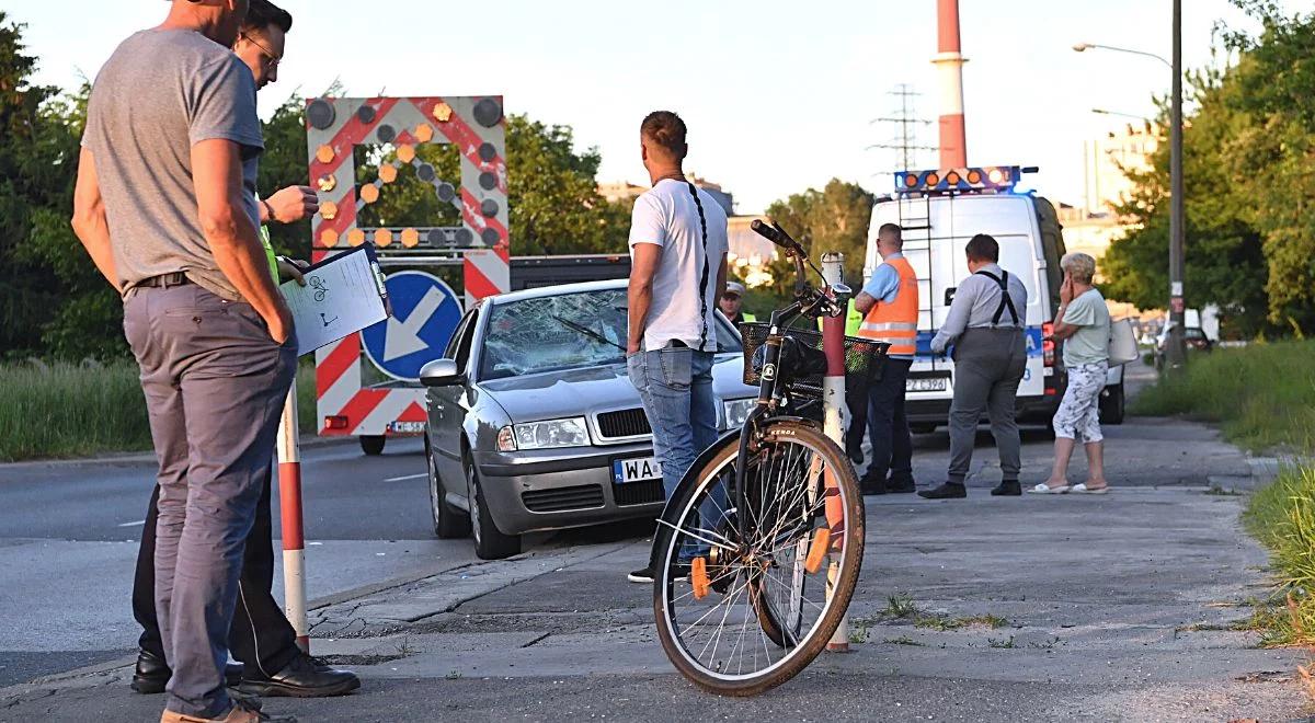 Wielkopolska: wypadek z udziałem rowerzysty. Samochodem kierowała minister zdrowia