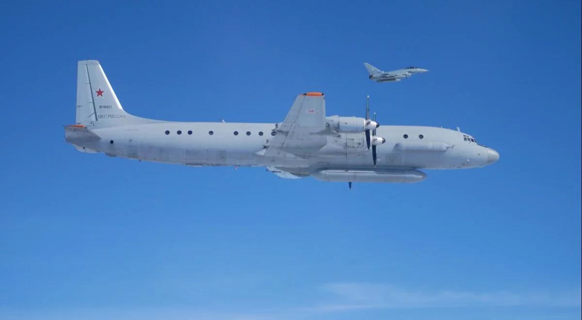 Rosyjski Ił leciał z wyłączonym transponderem nad Bałtykiem. Interweniowało Luftwaffe