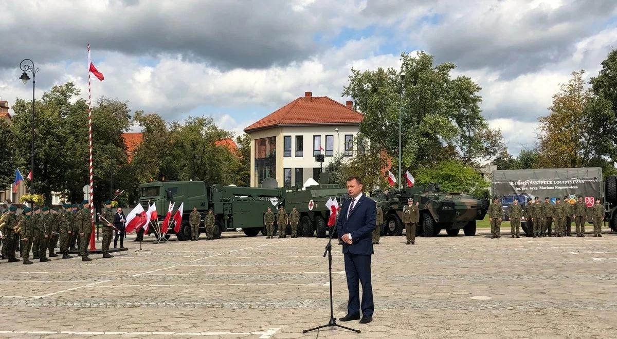 "Z roku na rok przybywa żołnierzy, jest też nowoczesny sprzęt". Szef MON o Wojsku Polskim