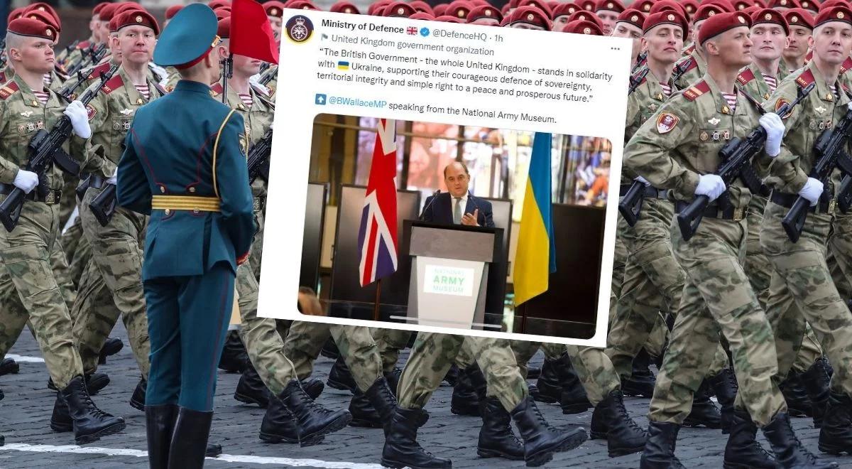 Brytyjski minister obrony: Rosjanie powinni wspominać winy Stalina, atak na Polskę i Katyń