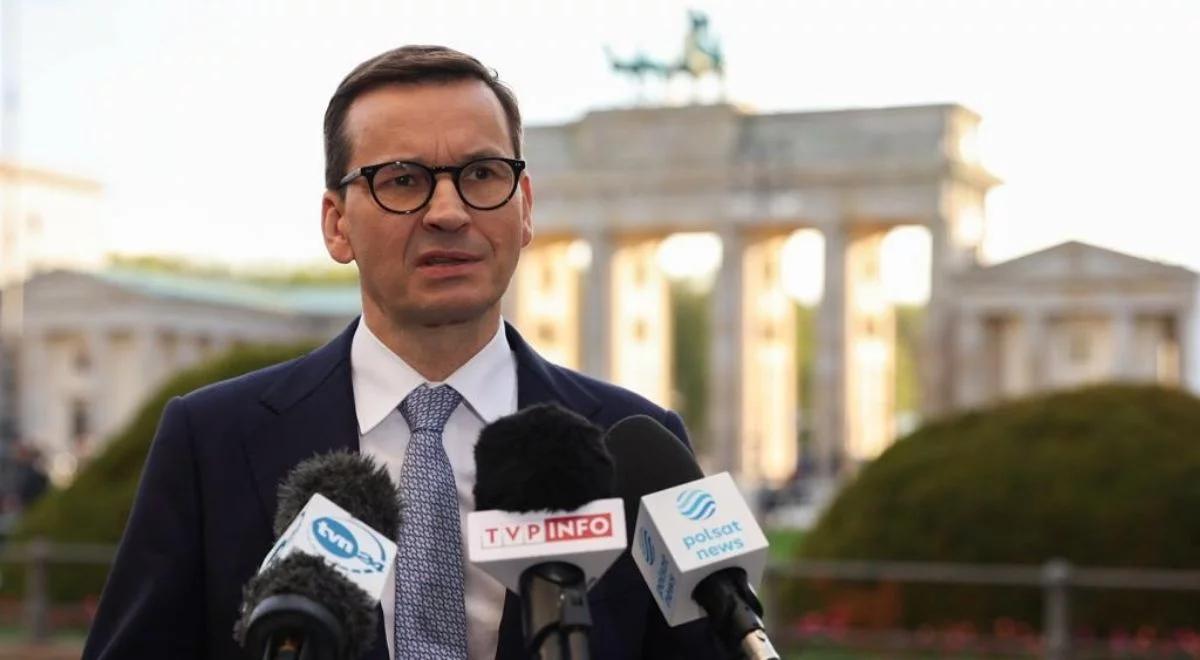 Kreml "zakręca kurek". Premier Morawiecki: już wcześniej przygotowywaliśmy się do dywersyfikacji dostaw