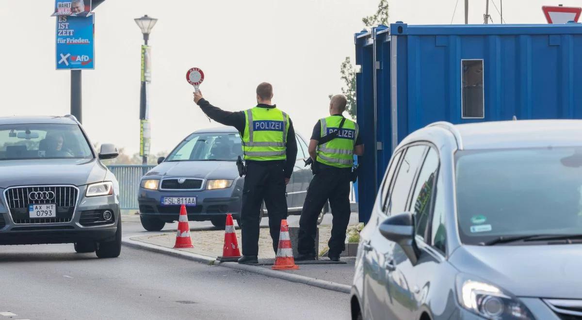 Intensywne kontrole na granicy z Niemcami. Są obawy o kilometrowe zatory