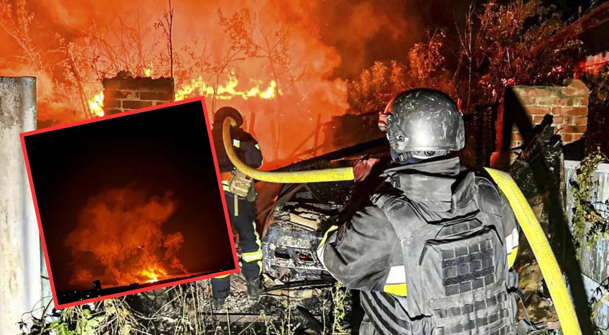 Brutalny atak Rosji. Na Ukrainę spadł deszcz pocisków
