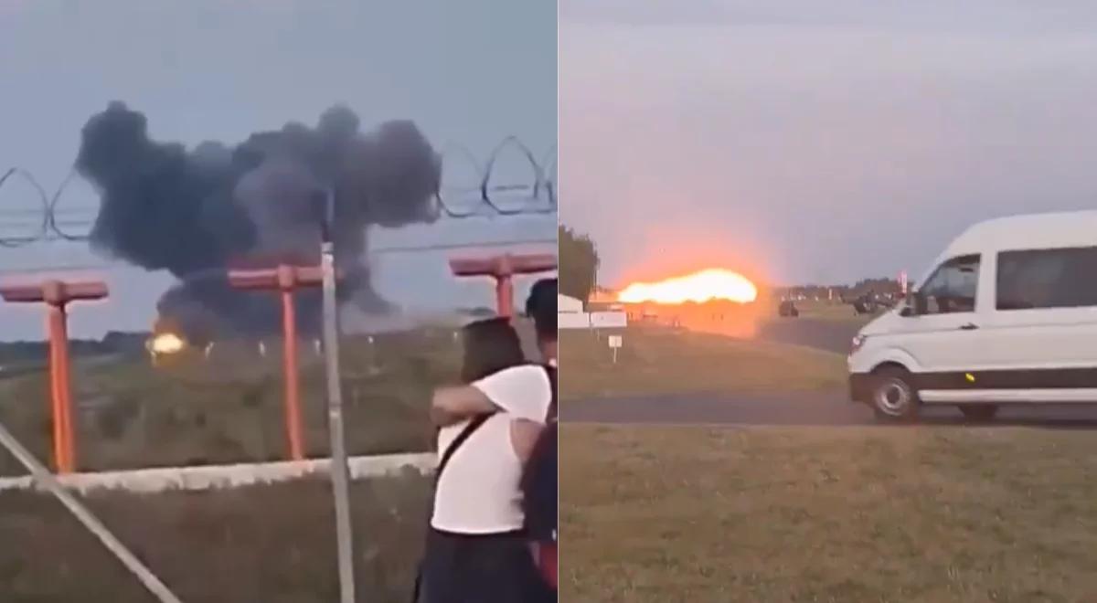 F-16 rozbił się w Radomiu. Mjr rez. Fischer: przyczyn może być mnóstwo