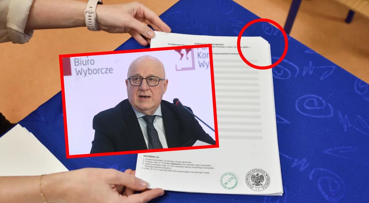 Obcięty róg na kartach do głosowania. Szef PKW wyjaśnia