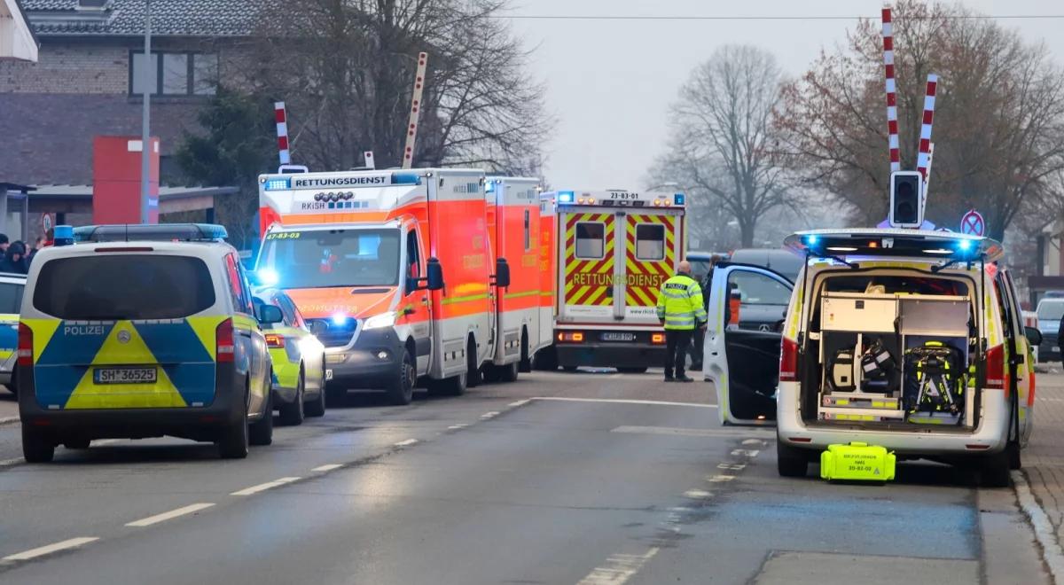 Niemcy: atak nożownika w pociągu. Napastnik to bezpaństwowiec z Palestyny