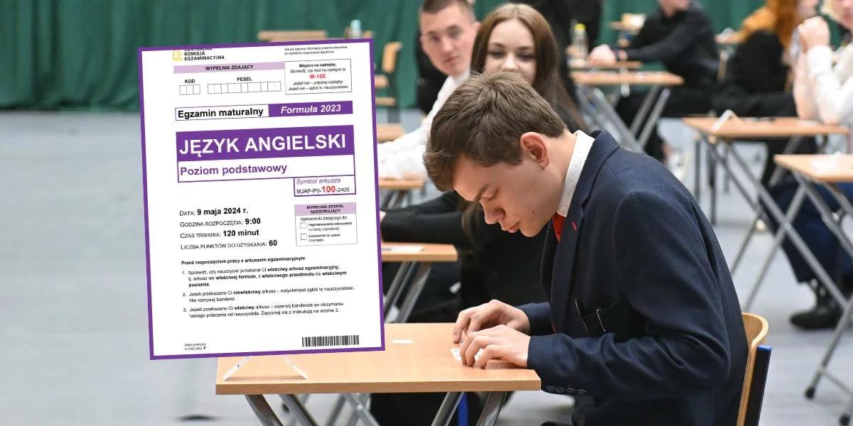 Matura 2024. Arkusze zadań z angielskiego na poziomie podstawowym