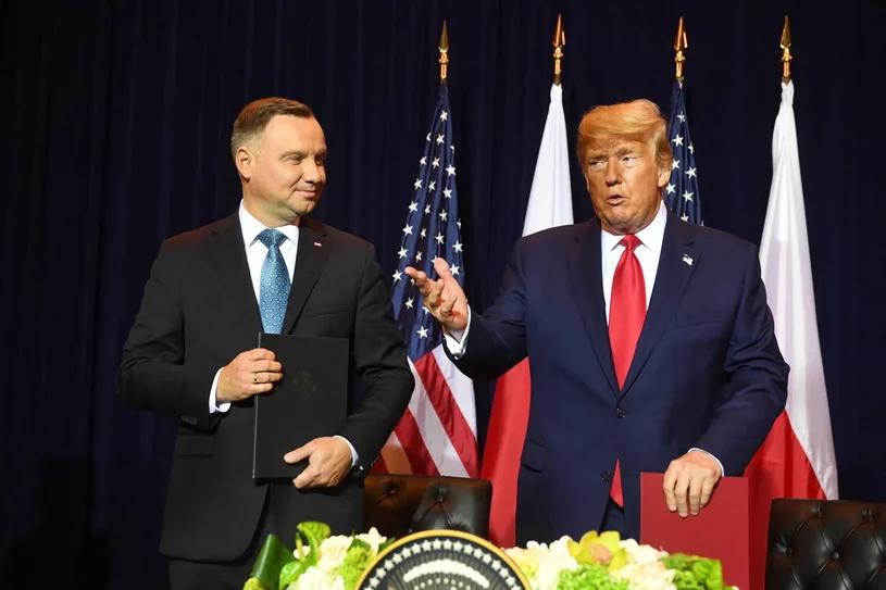 Wizyta Andrzeja Dudy w USA. "Trump ma sentyment do Polski" 