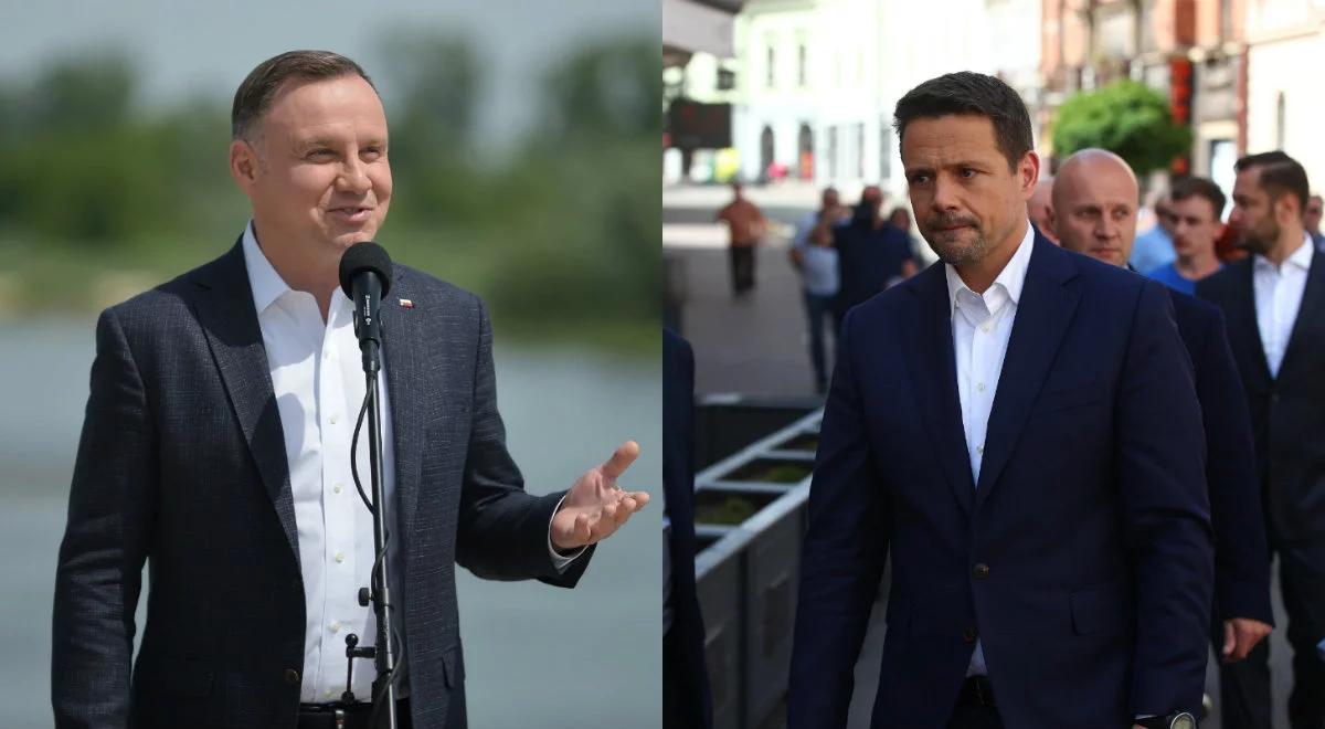 Rośnie przewaga Andrzeja Dudy nad Rafałem Trzaskowskim