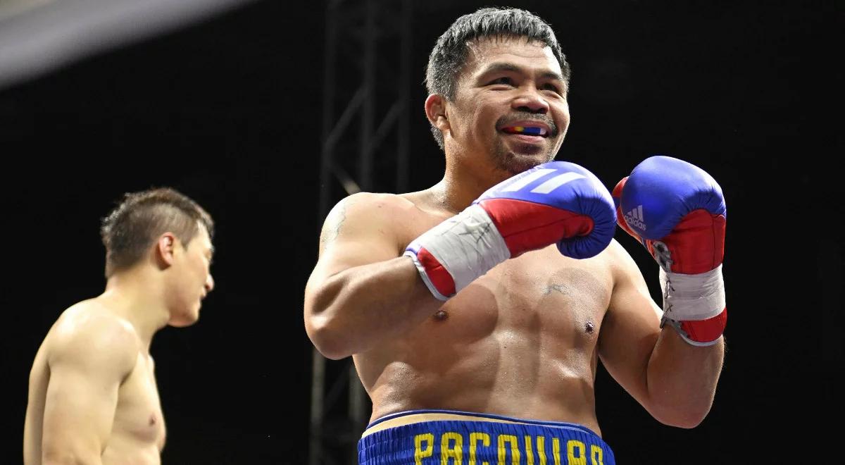 Paryż 2024. Igrzyska olimpijskie bez legendy. Manny Pacquiao nie otrzymał zgody na występ