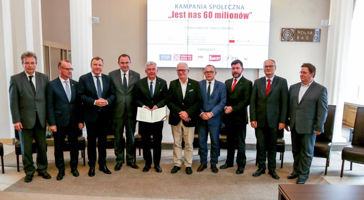 W Polskim Radiu zainaugurowano kampanię "Jest nas 60 milionów"