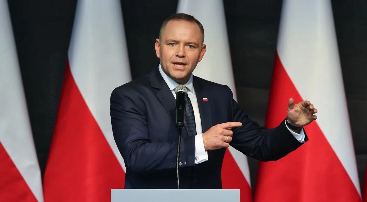 Nawrocki ponawia apel o reparacje. "Mamy wiele potrzeb"