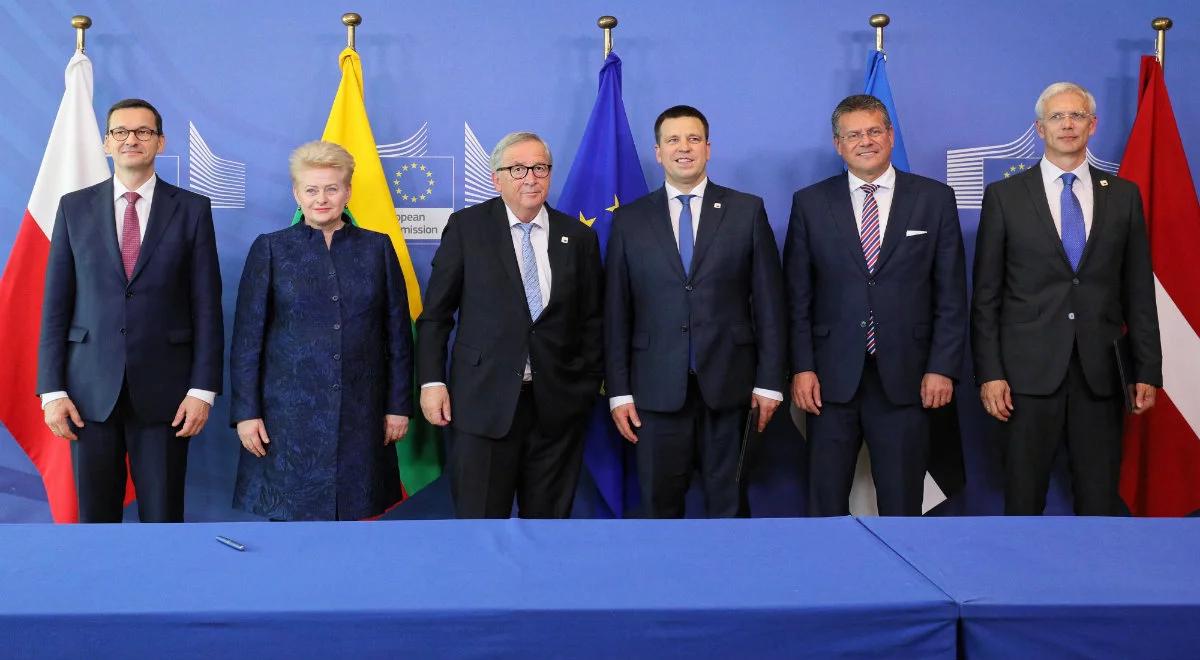 Bruksela: umowa dotycząca synchronizacji państw bałtyckich z sieciami UE podpisana