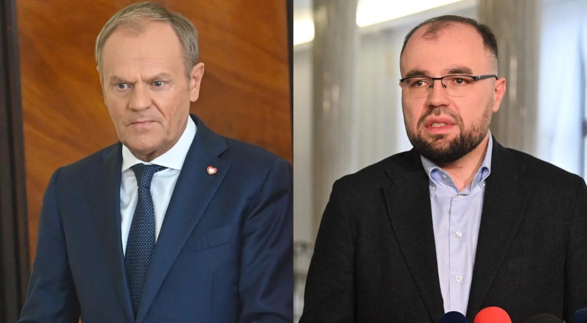 Zarobili prawie milion złotych, nawet się nie logowali. Tusk wskazuje na Szczuckiego