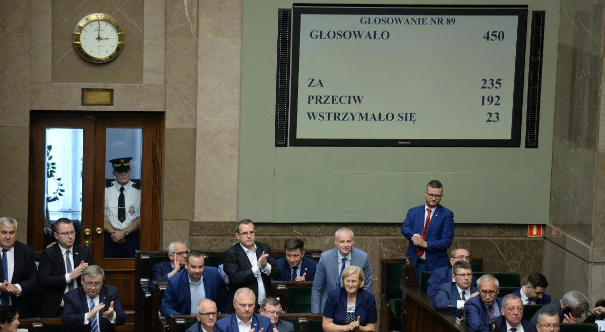 Sejm uchwalił nową ustawę o Sądzie Najwyższym 