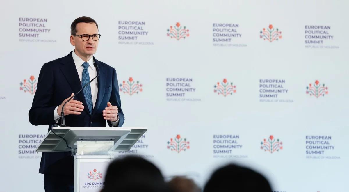 Premier: europejscy przywódcy bardzo wysoko oceniają nasze działania ws. obrony granic