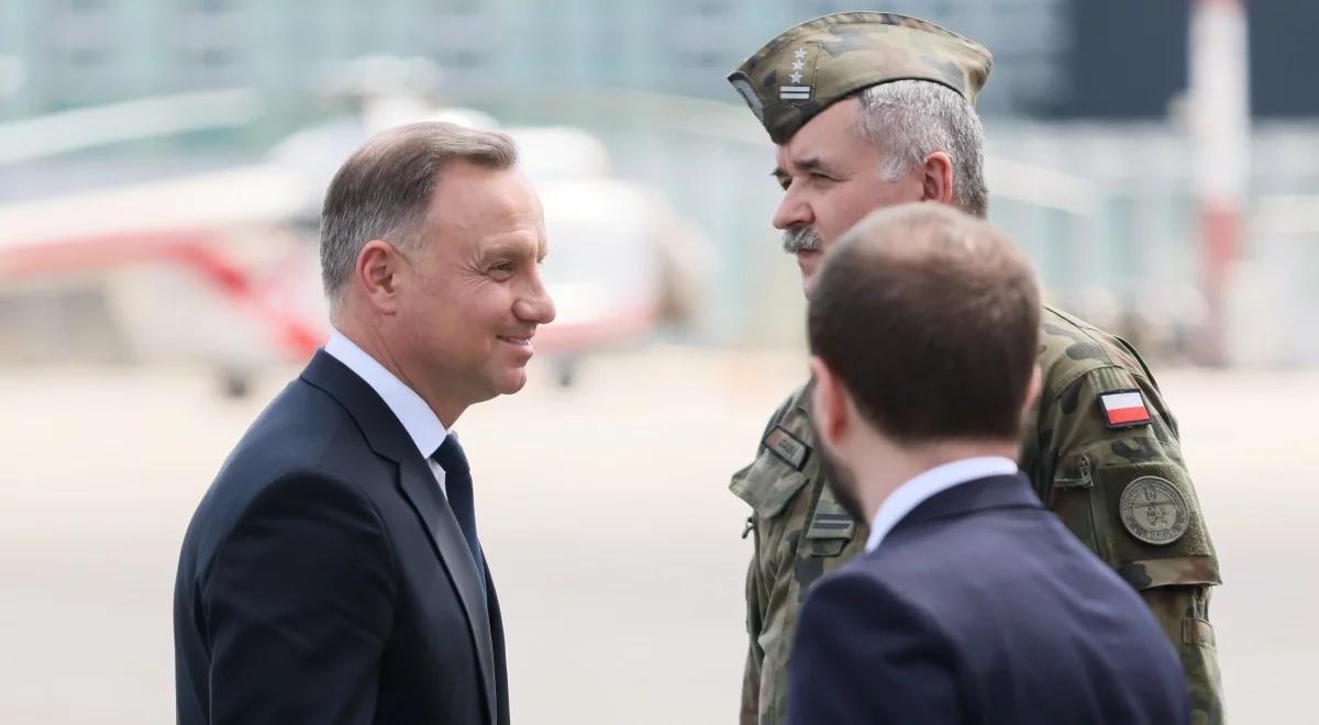 Szczyt Trójkąta Weimarskiego. Prezydent Andrzej Duda przybył do Paryża